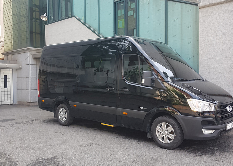 손님 맞이용 차량